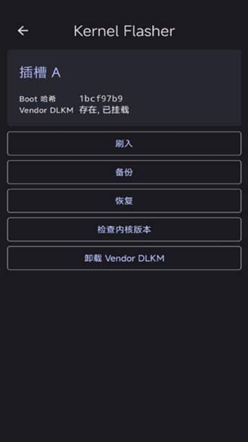 Kernel Flasher weishu修改版 安卓版v1.0.0-alpha20