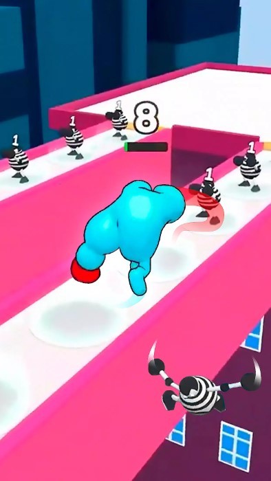 猛击竞速游戏(punchy race)