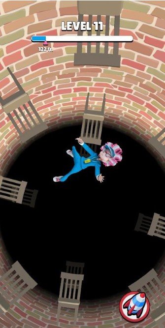 奶奶跳深井游戏(Granny Fall)