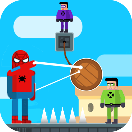 蜘蛛绳索英雄战士