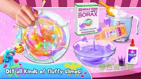 史莱姆独角兽彩泥制作游戏
