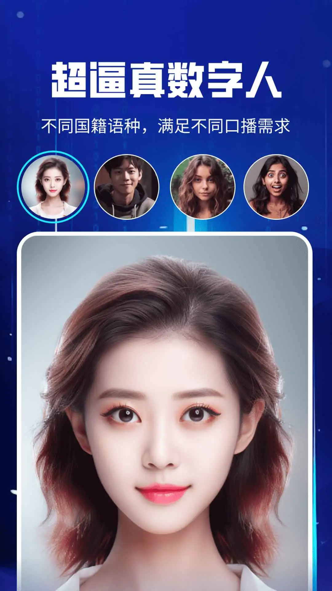 虚拟数字人设计