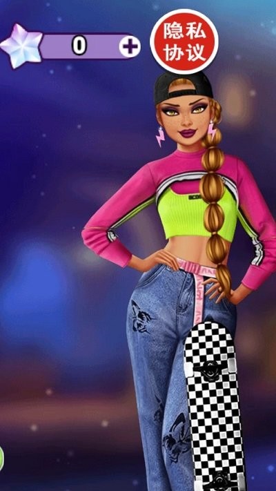 时尚女郎换装派对