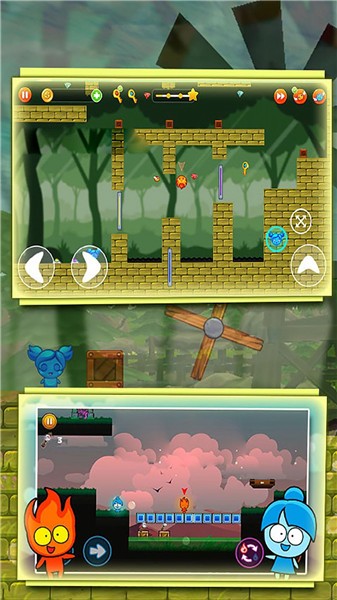 森林冰火人双人闯关 森林冰火人双人闯关