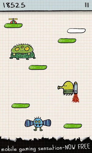 涂鸦跳跃海盗中文版(Doodle Jump)