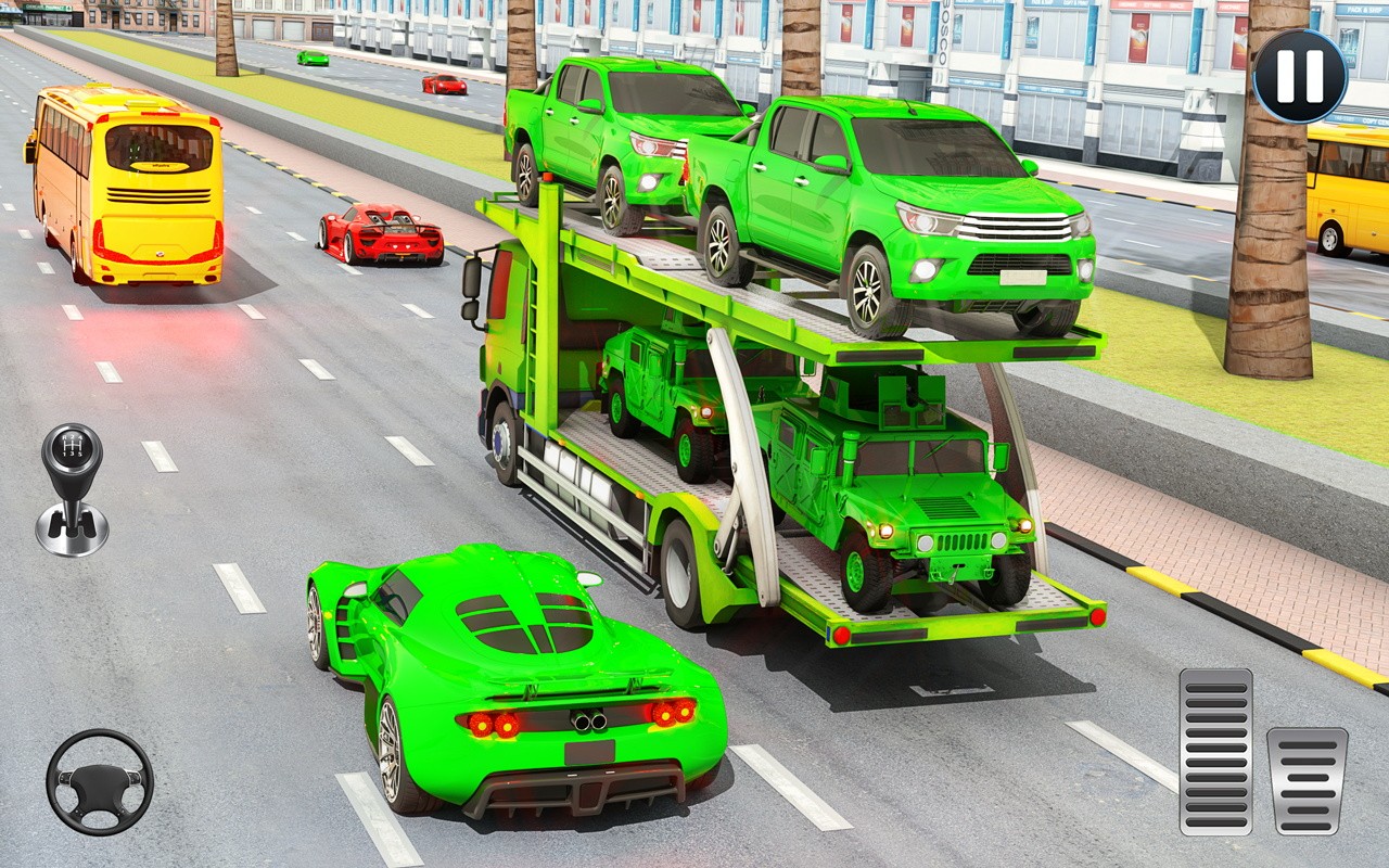 Army Vehicles Transport Truck: Army Simulator