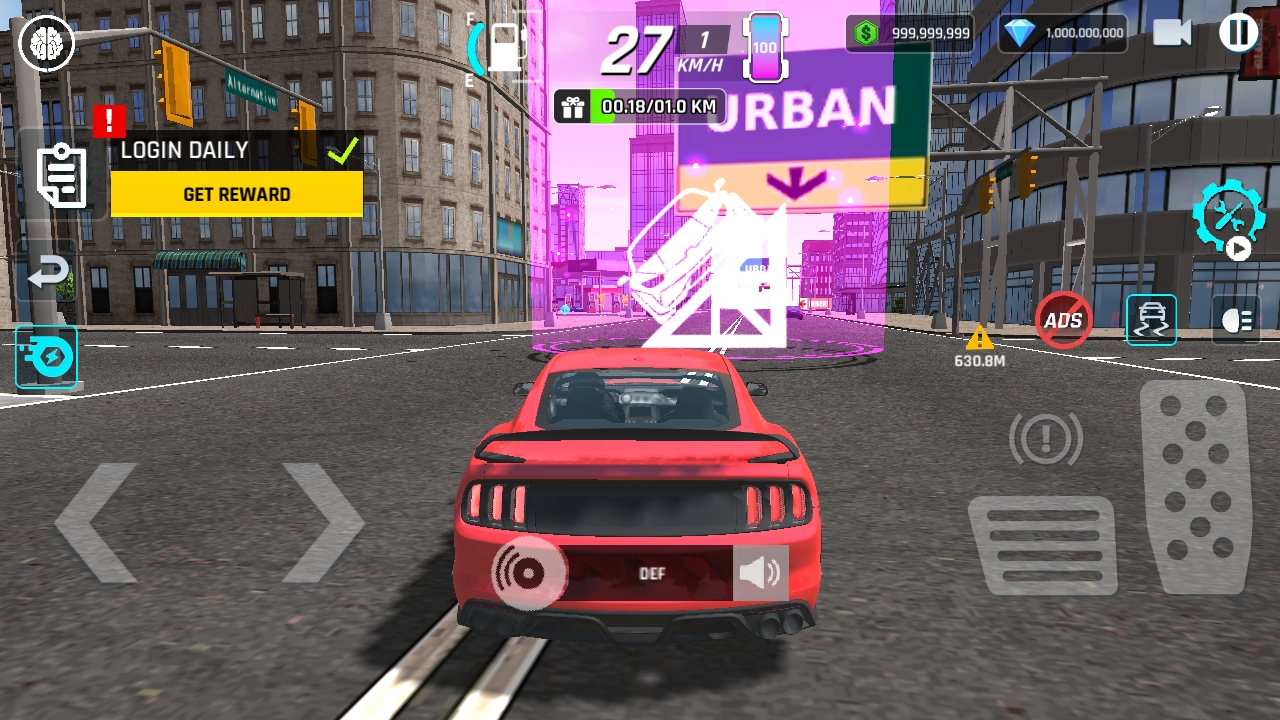 汽车驾驶交通模拟器