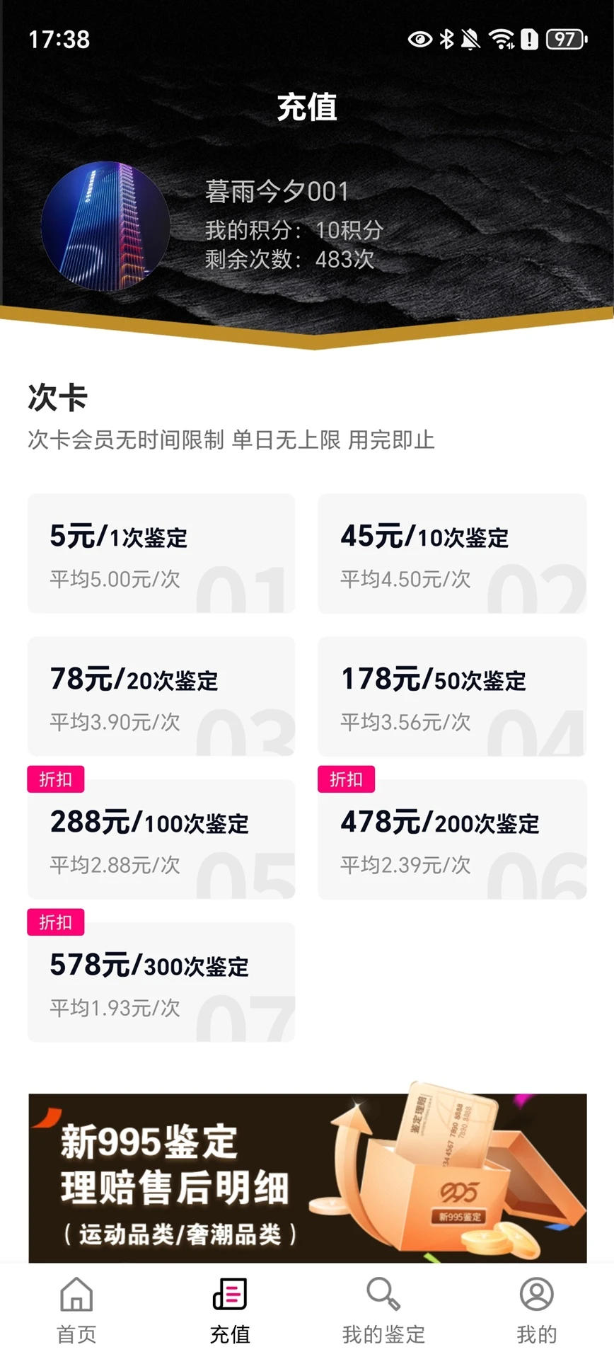 新995鉴定
