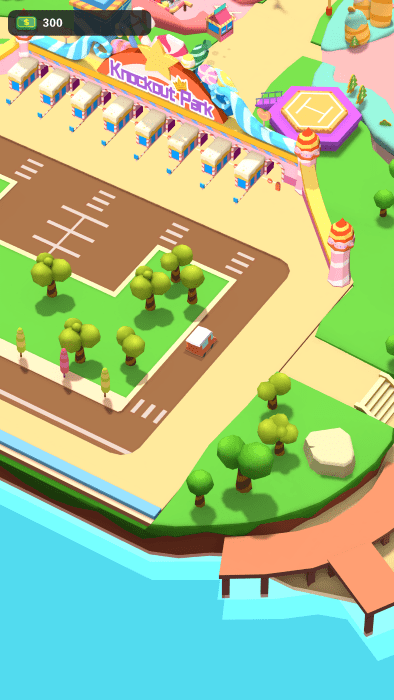 空闲淘汰赛公园大亨3d游戏(Idle Knockout Park Tycoon)