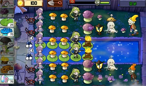 植物娘大战僵尸