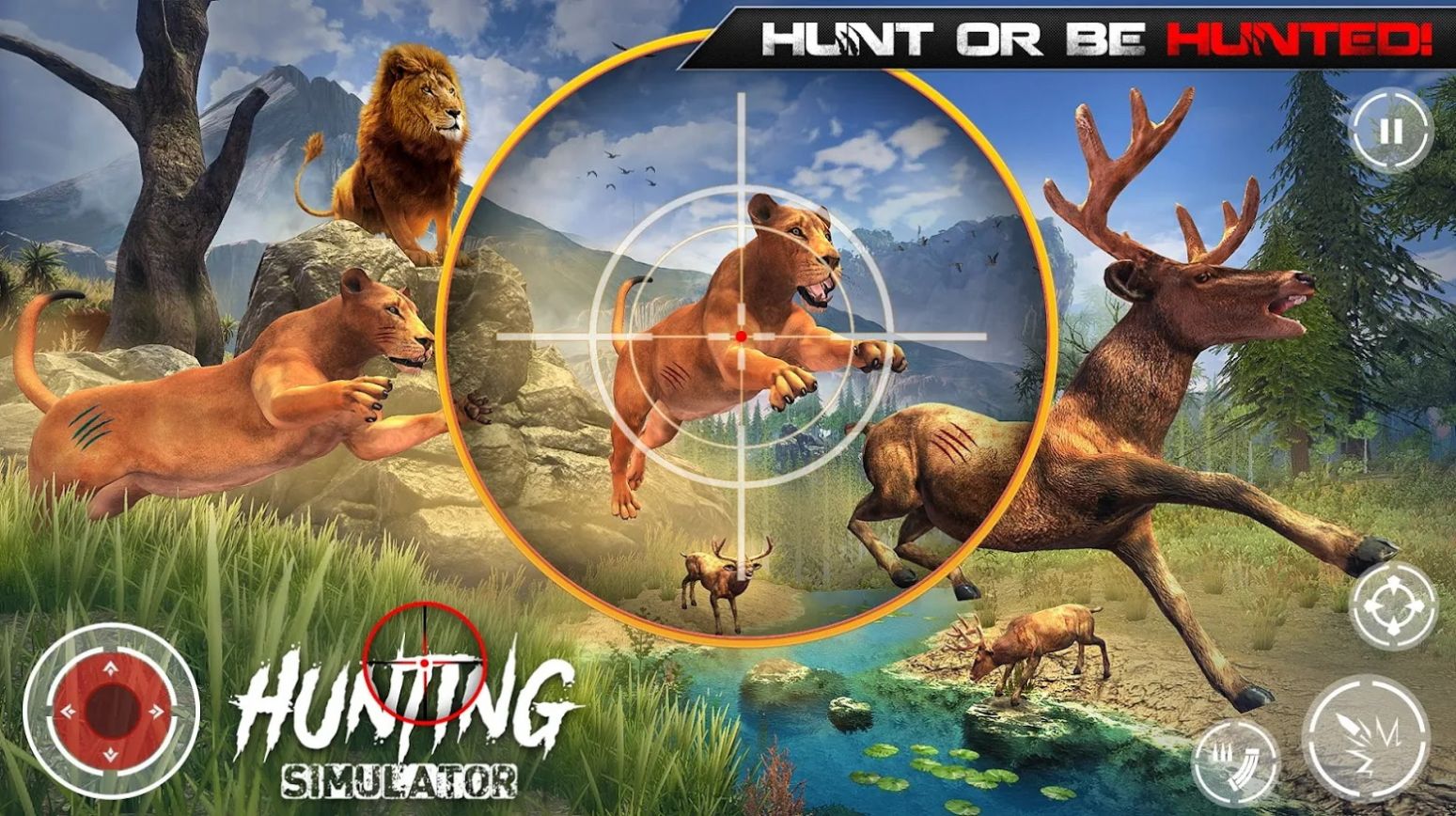 侏罗纪恐龙狩猎狙击(Wild Animal Hunting)