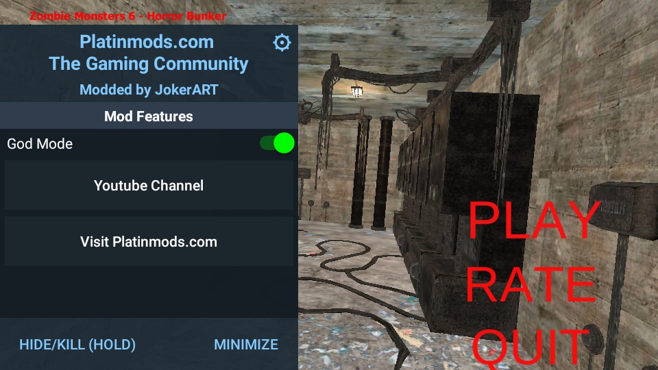 僵尸邪恶杀手6MOD菜单(Zombie Monsters 6) 6.0安卓版