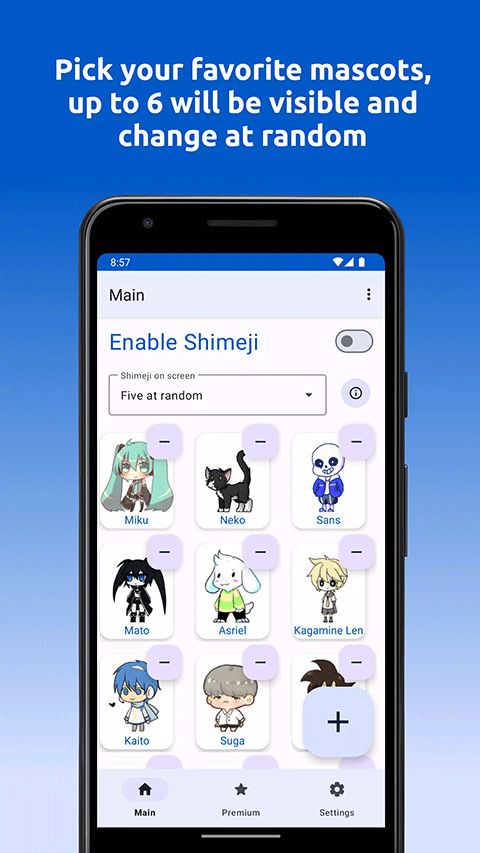 shimeji(桌面宠物软件) v9.8.0 安卓版