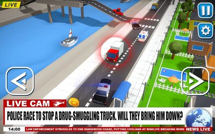 警车歹徒追逐(Police Car Gangster Chase)