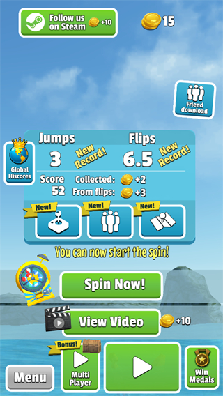 翻转跳水中文版