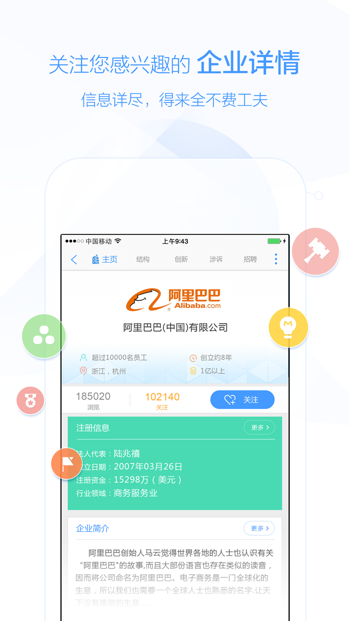 企+