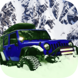 吉普车雪地驾驶