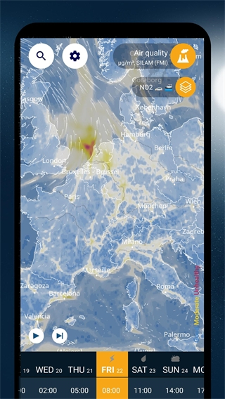 ventusky风雨气温图app