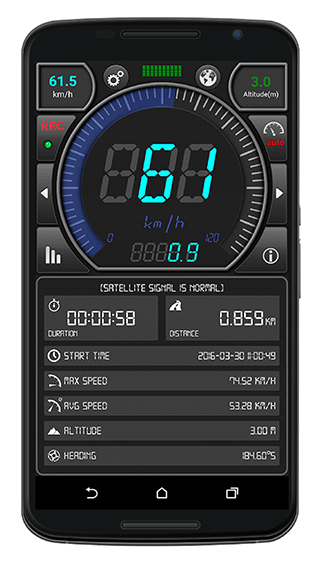 GPS车速表app