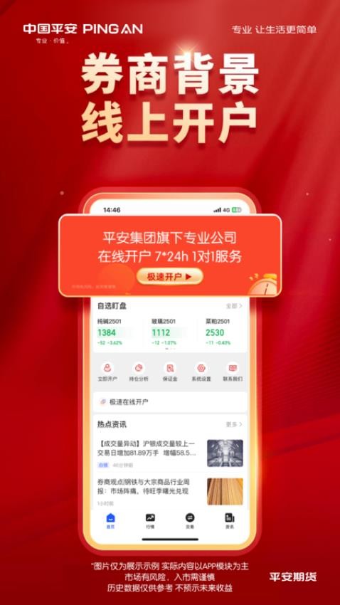 平安期货同花顺