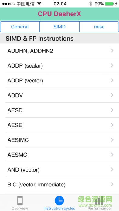 手机频率测试软件(CPU-Z)