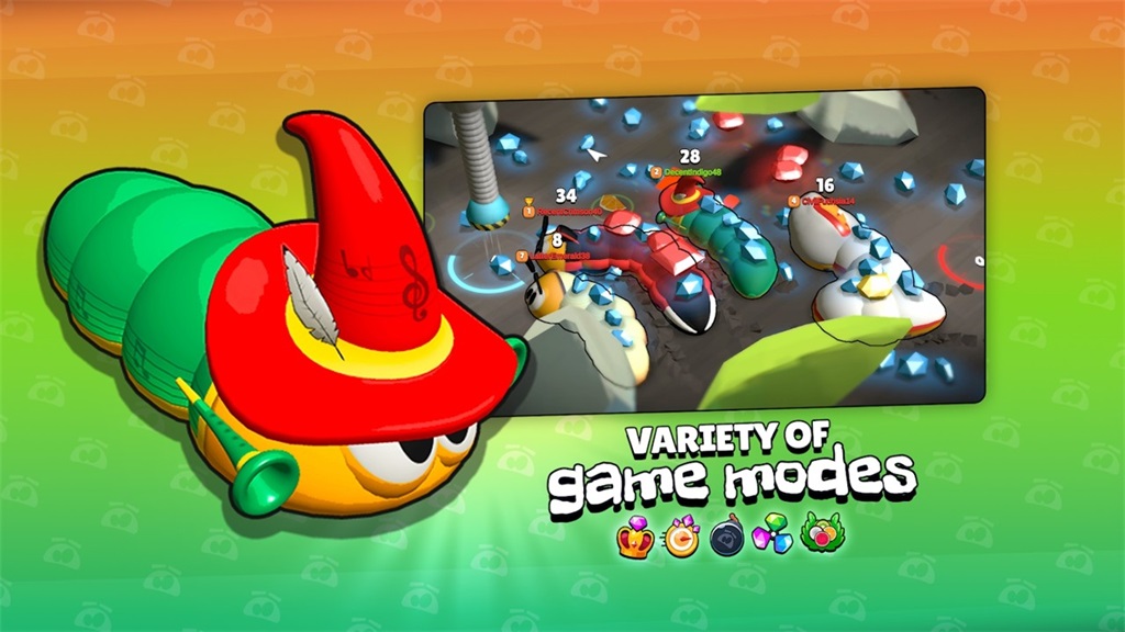 古怪的蠕虫（Wacky Worms）