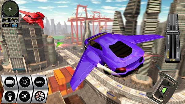 FuturisticFlyingCarRacer(未来飞行赛车手免费游戏)