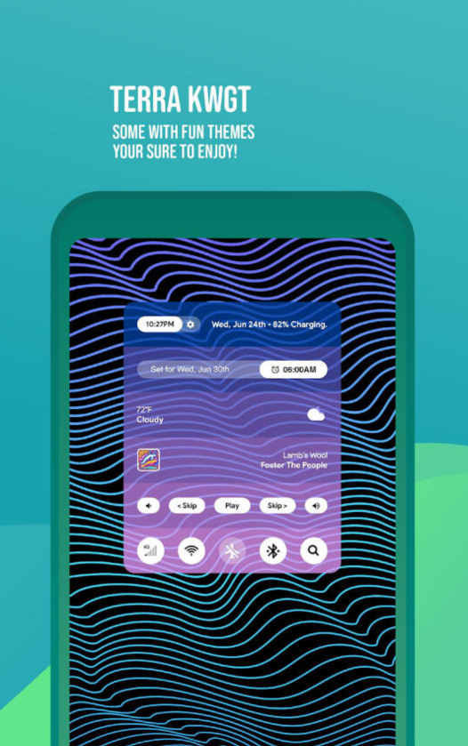 TerraKWGT小部件app