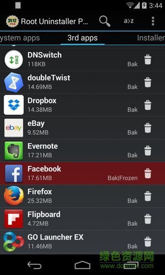 Root卸载手机客户端(Uninstaller)