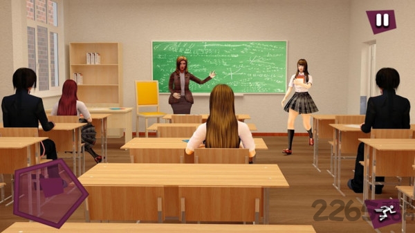 校园女高中生日常