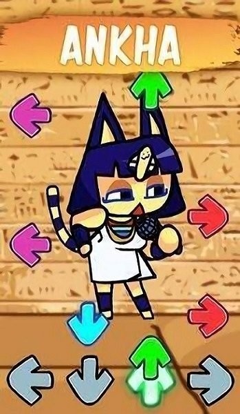 ankha fnf mod(埃及猫跳舞游戏)