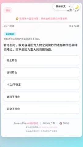 男娘潜质综合评估量表