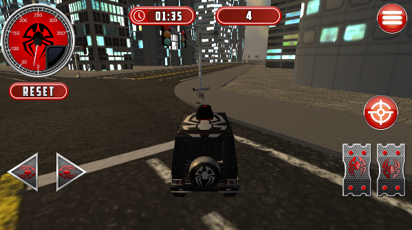 驾驶汽车蜘蛛模拟器