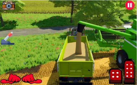 拖拉机手推车农业Tractor Trolley Farming