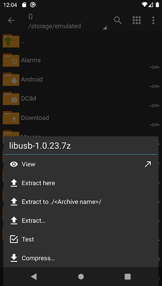 ZArchiver Donate蓝色版 安卓版v1.0.10