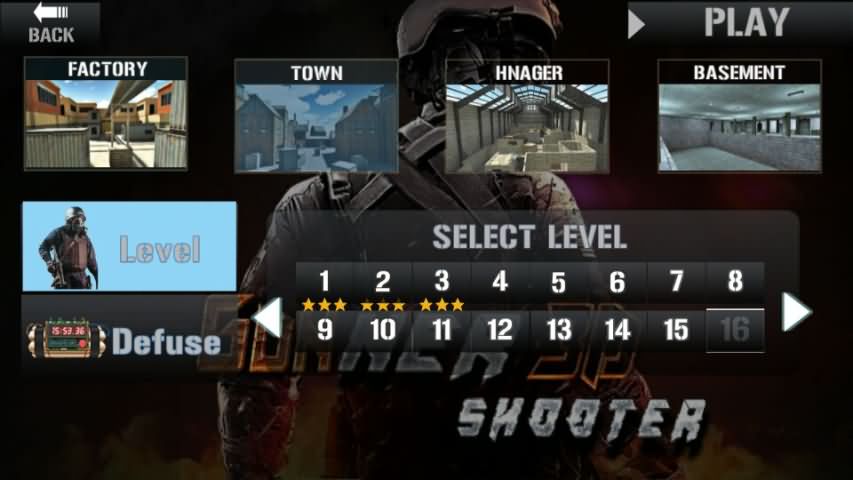 枪手射击3d手机游戏