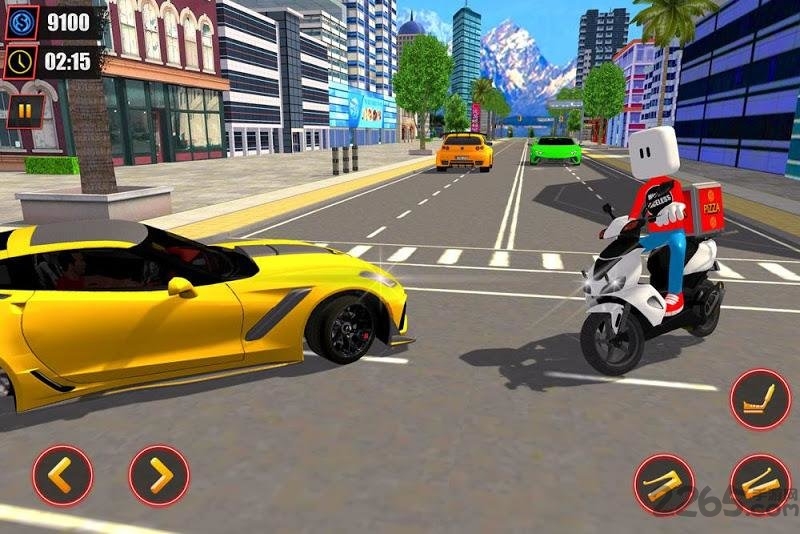 披萨饼送货员手机版(Stickman Pizza Delivery)