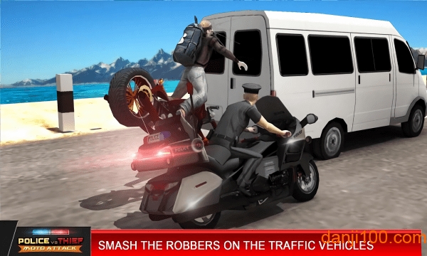Police vs Thief: Moto Attack