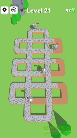 彩绘道路