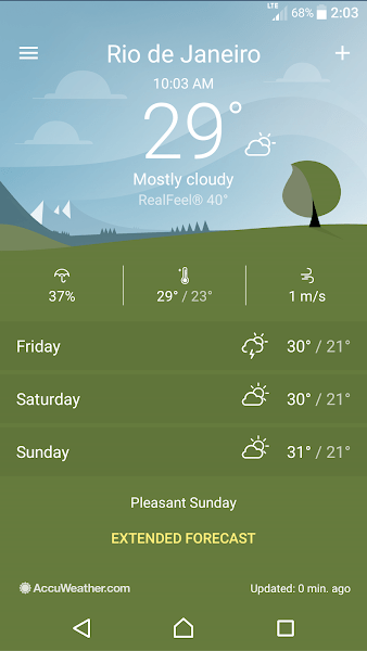 索尼天气