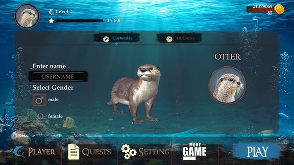 水獭模拟经营游戏(the otter)
