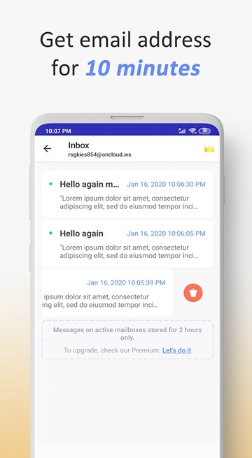 10分钟邮箱app 安卓最新版v2.06