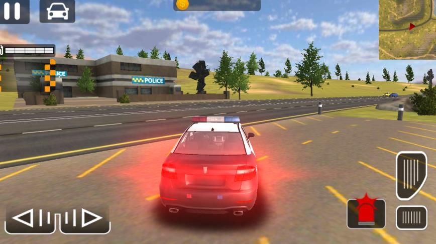 城市警车追击模拟