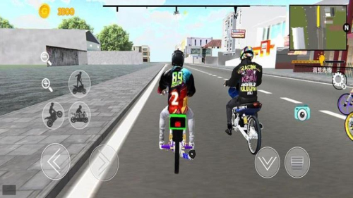 摩托车疯狂驾驶