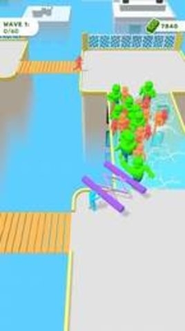 屋顶防御战游戏