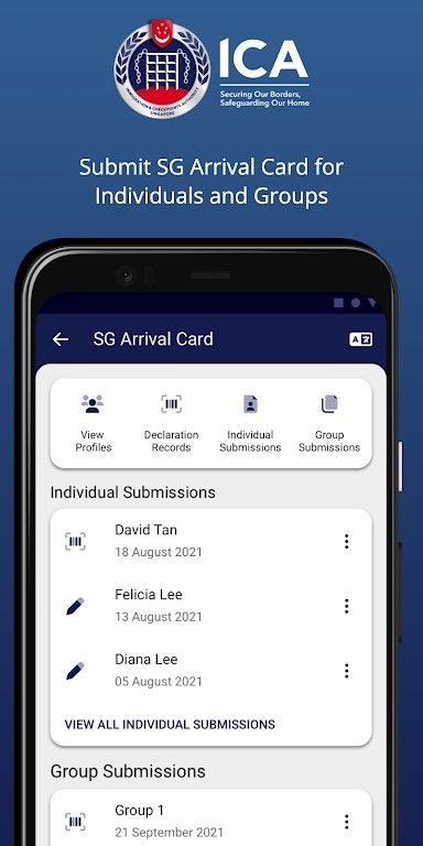 MyICA Mobile新加坡入境申报 官方最新版v1.3.0