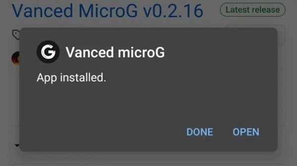 Vanced microG 最新版v0.3.0.250934