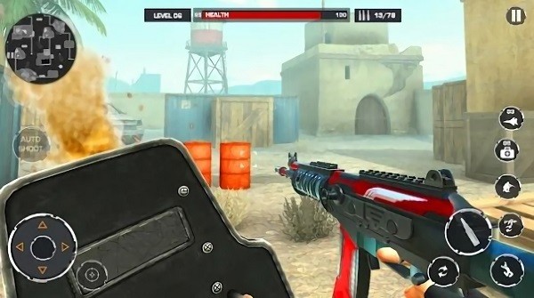 Desert Shooting War