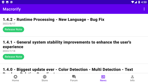 Macrorify图像自动点击器 安卓最新版v1.5.2