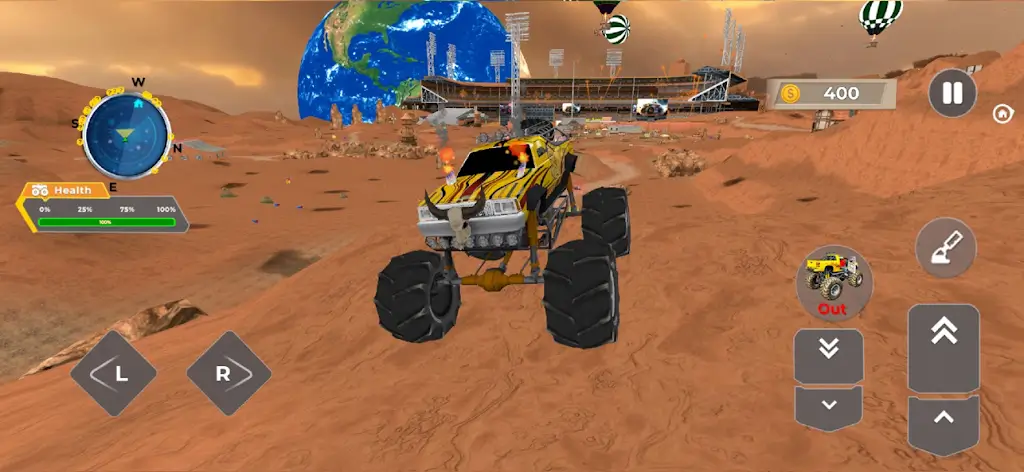 Ochre Grit: Mars Expedition